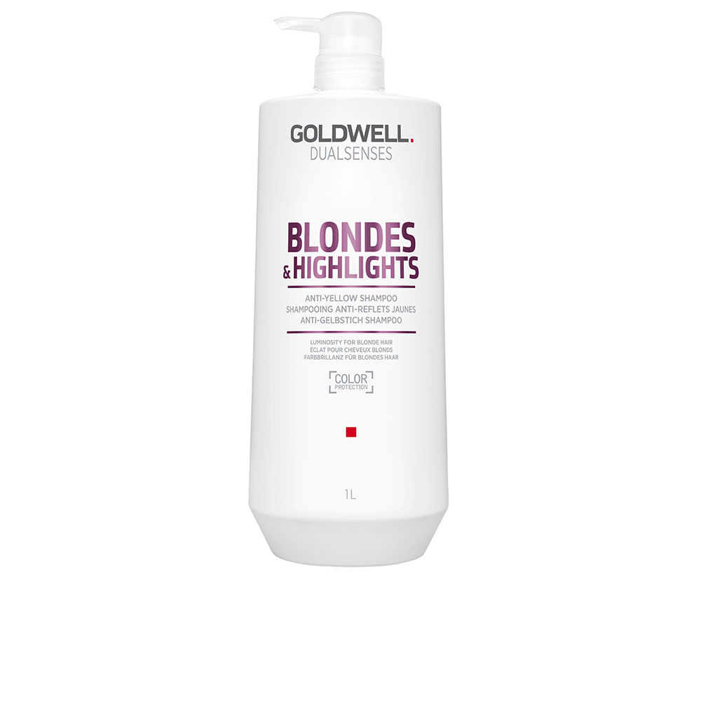 GOLDWELL BLONDES & HIGHLIGHTS anti-yellow shampoo 1000 ml