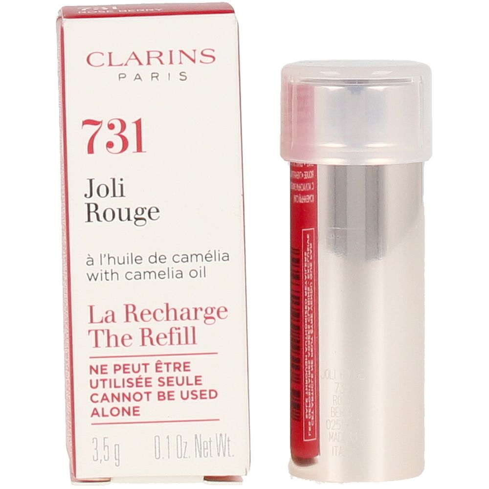 CLARINS JOLI ROUGE REFILL #731-rose berry 3.5 gr