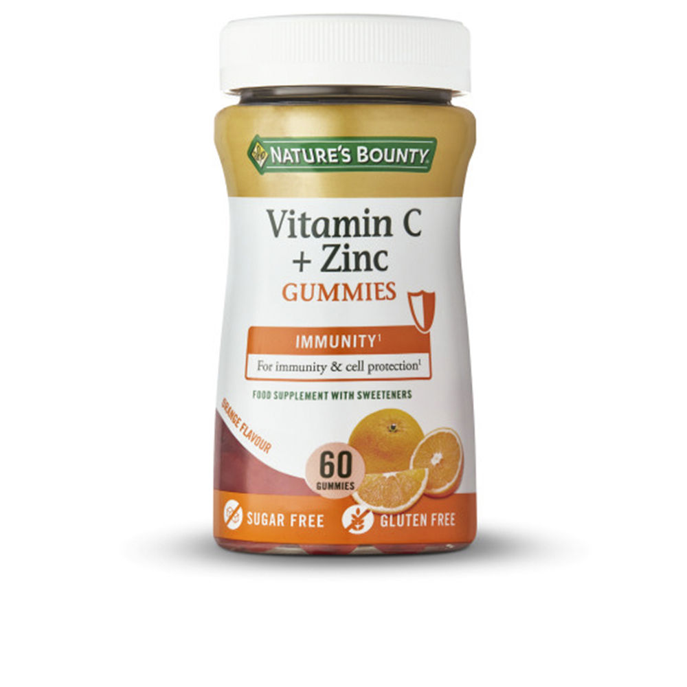 NATURE'S BOUNTY VITAMIN C + ZINC 60 gummies
