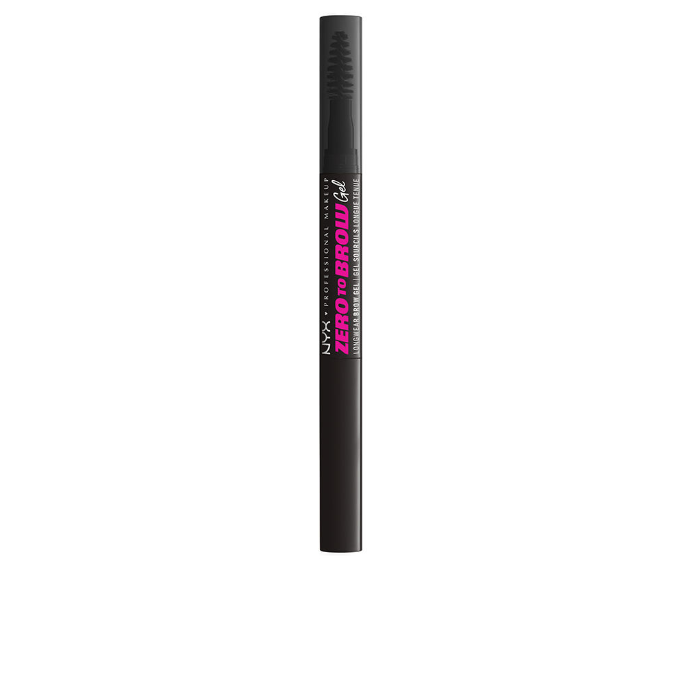 NYX PROFESSIONAL MAKE UP ZERO TO BROW gel #08-black 2 ml