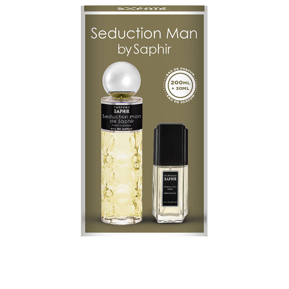 PARFUMS SAPHIR SEDUCTION MAN LOT 2 pcs