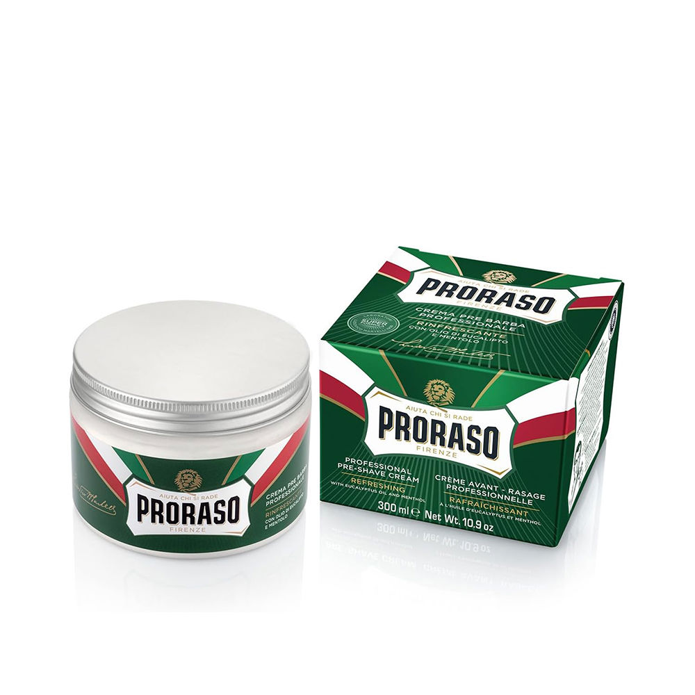 PRORASO PROFESSIONAL eucalyptus-menthol pre-shave cream 300 ml