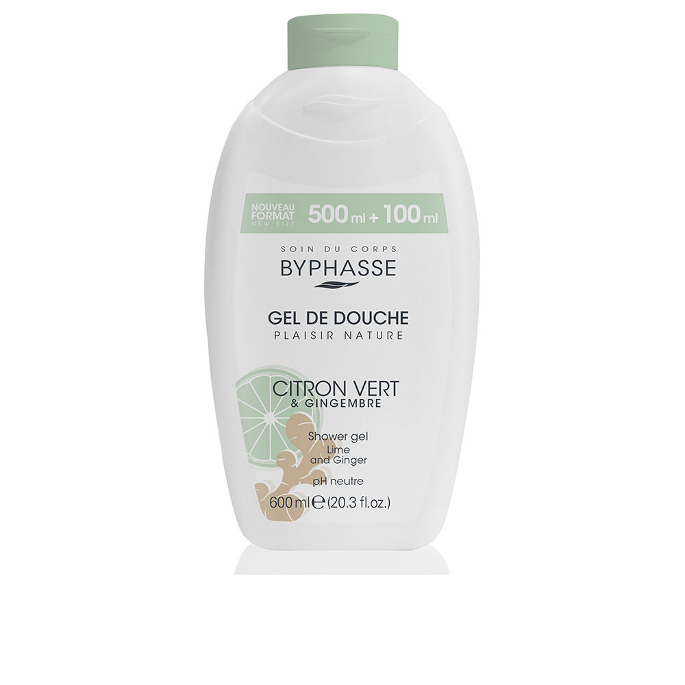 BYPHASSE CITRON VERT & GINGER shower gel 600 ml