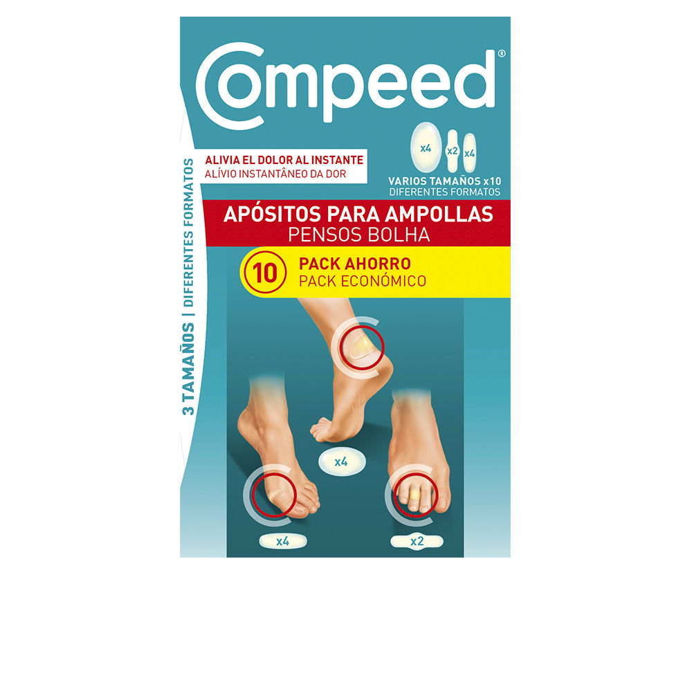 COMPEED AMPOULES assortment 3 sizes 10 dressings