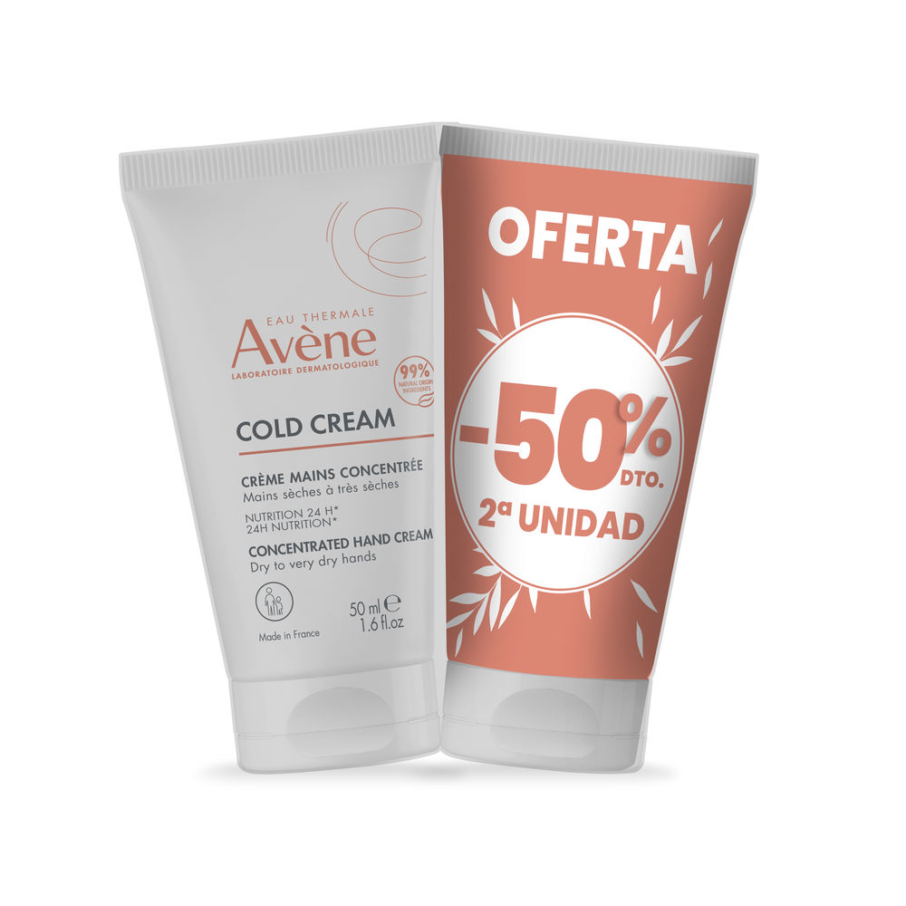 AVENE COLD CREAM concentrated hand cream duo 2 x 50 ml