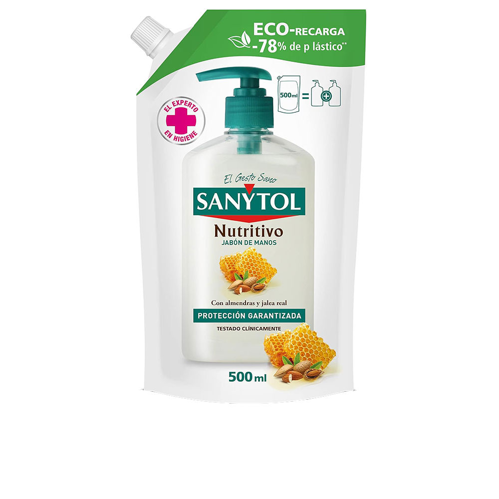 SANYTOL SANYTOL REPLACEMENT ECO nourishing antibacterial soap 500 ml
