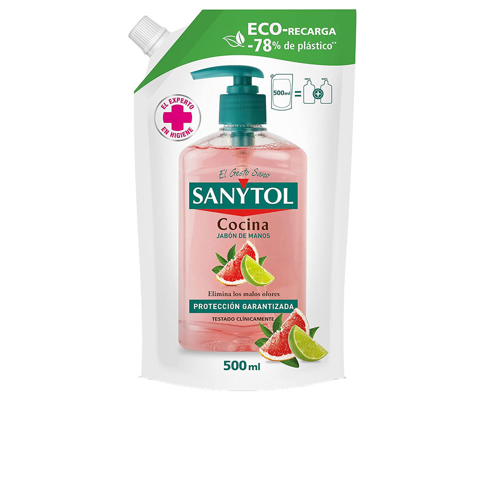 SANYTOL SANYTOL REPLACEMENT ECO antibacterial kitchen soap 500 ml