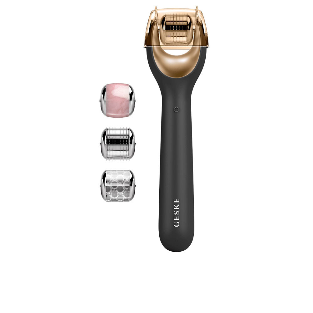 GESKE SMART APP GUIDED 9 in 1 microneedle facial roller #black 4 u