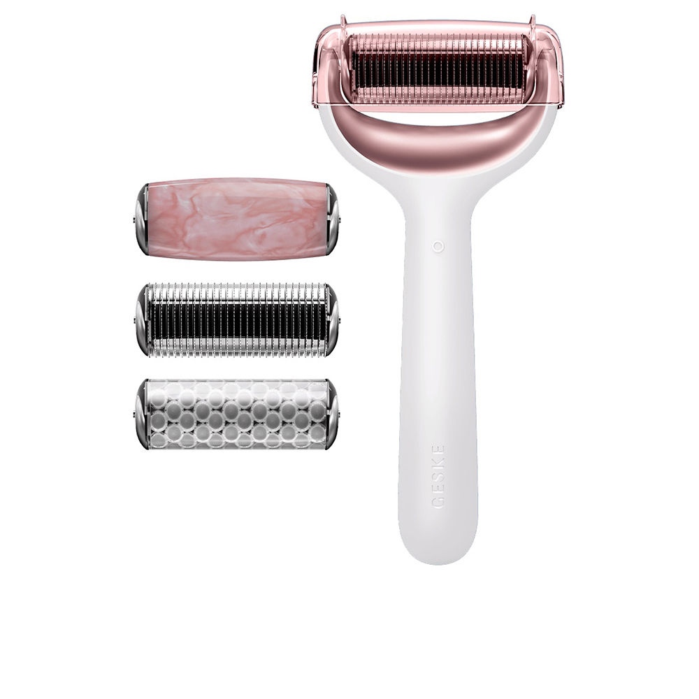 GESKE SMART APP GUIDED facial and body roller with microneedles 9 in 1 #white 4 u