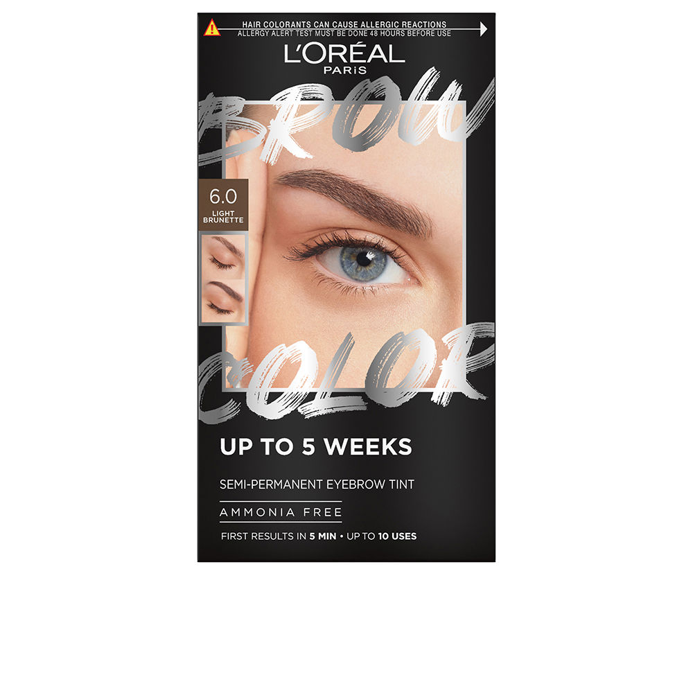 L'ORÉAL PARIS BROW COLOR eyebrow tint #6.0-light brunette 4 u