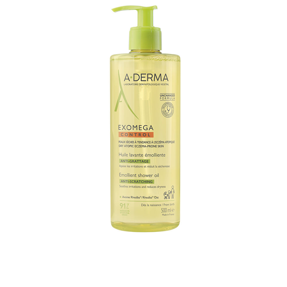 A-DERMA EXOMEGA CONTROL emollient shower oil  500 ml