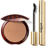 GUERLAIN TERRACOTTA ORIGINAL X NOIR G SET 2 pcs Bronzing powder #03-Medium Warm 8.5 gr + Mascara #01-Black 6.5 gr