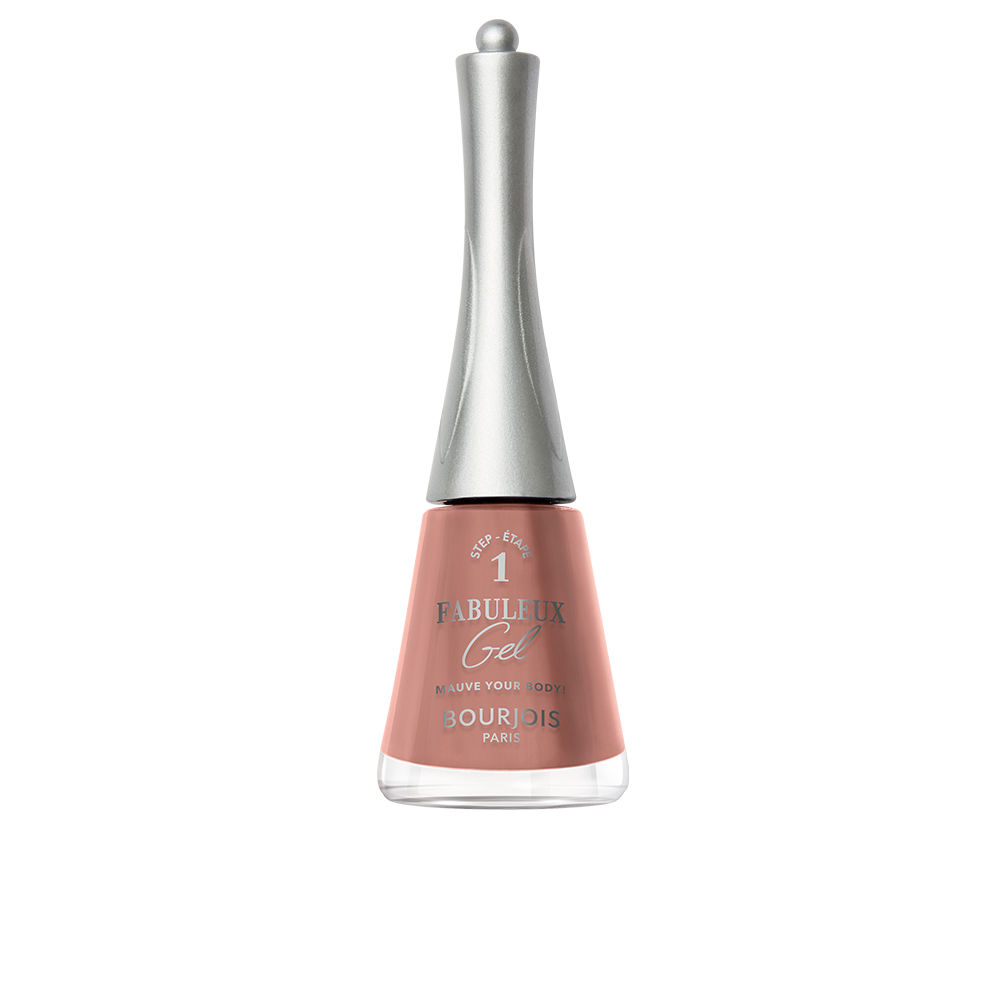 BOURJOIS FABULEUX gel nail polish #130-mauve your body! 9ml