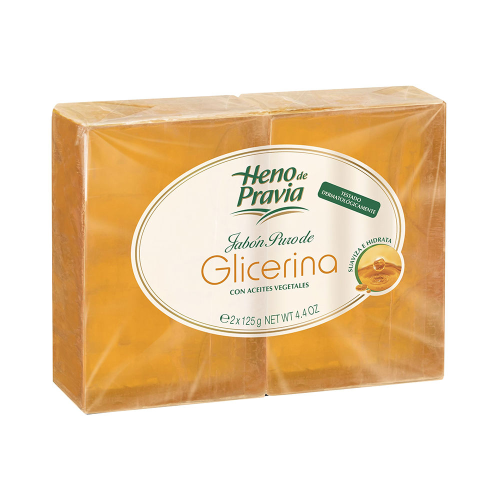 HENO DE PRAVIA GLYCERINE pure soap pack 2 x 125 gr