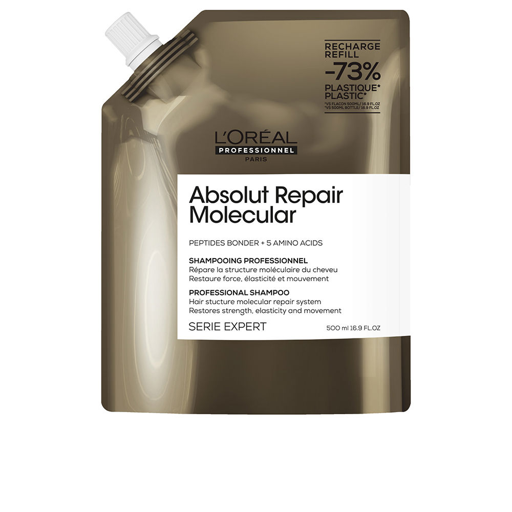 L'ORÉAL PROFESSIONNEL PARIS ABSOLUT REPAIR MOLECULAR professional sulfate-free shampoo for damaged hair refill 500 ml