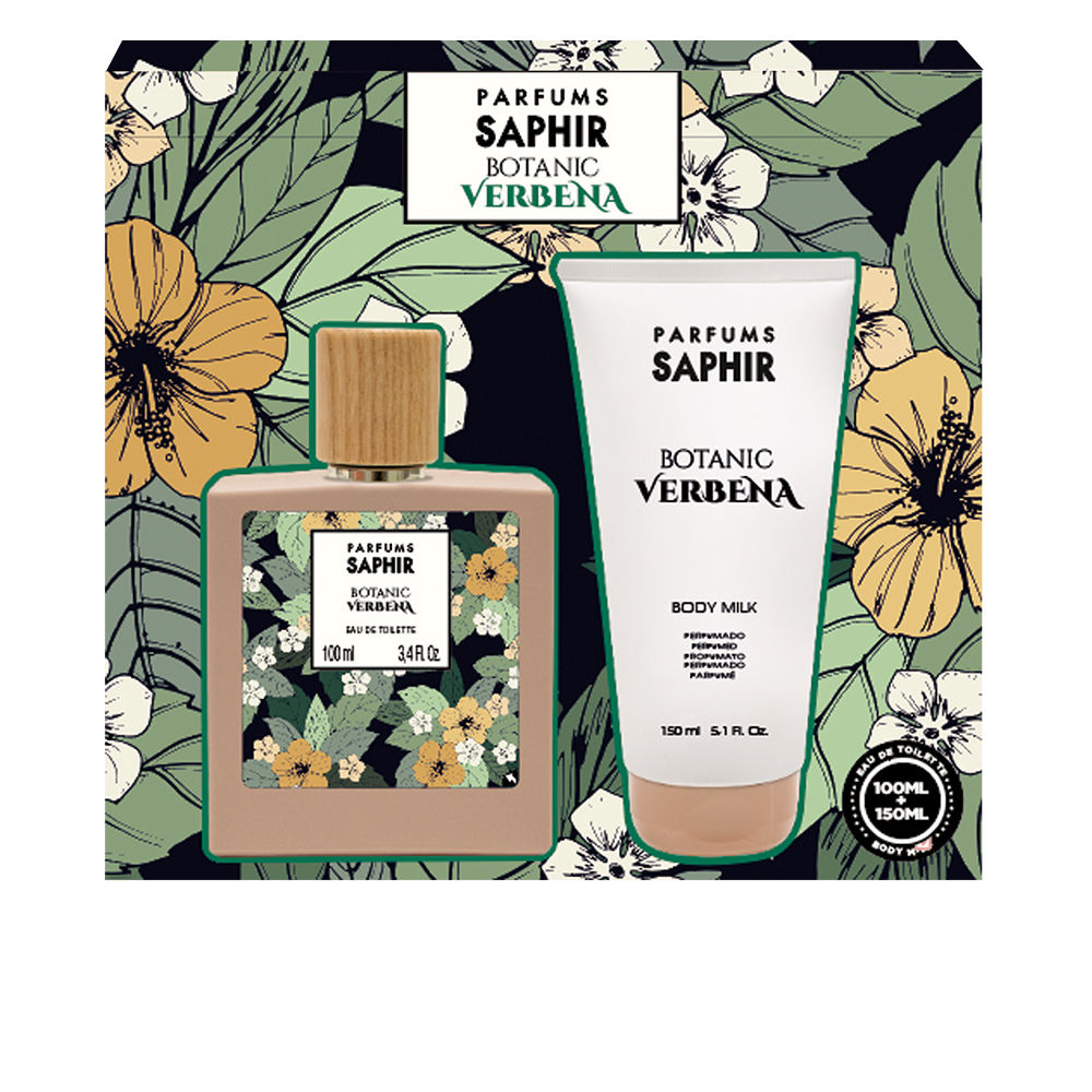 PARFUMS SAPHIR BOTANIC VERBENA CASE 2 pcs