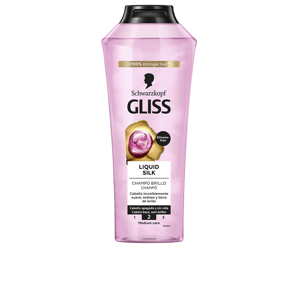 SCHWARZKOPF MASS MARKET GLISS LIQUID SILK shampoo 400 ml