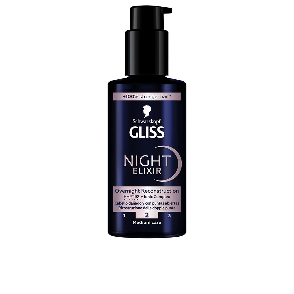 SCHWARZKOPF MASS MARKET GLISS NIGHT ELIXIR split ends serum 100 ml