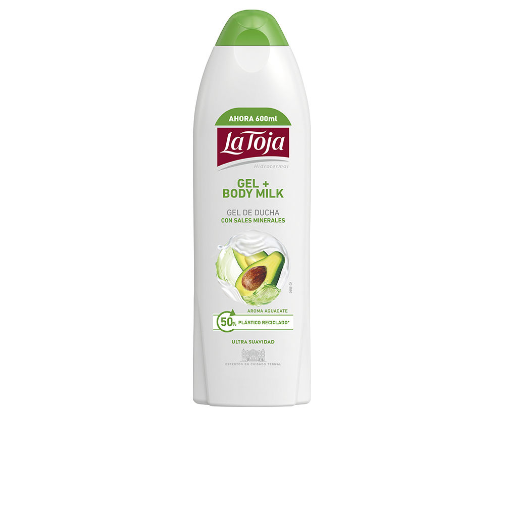 LA TOJA AVOCADO shower gel + cream 600 ml