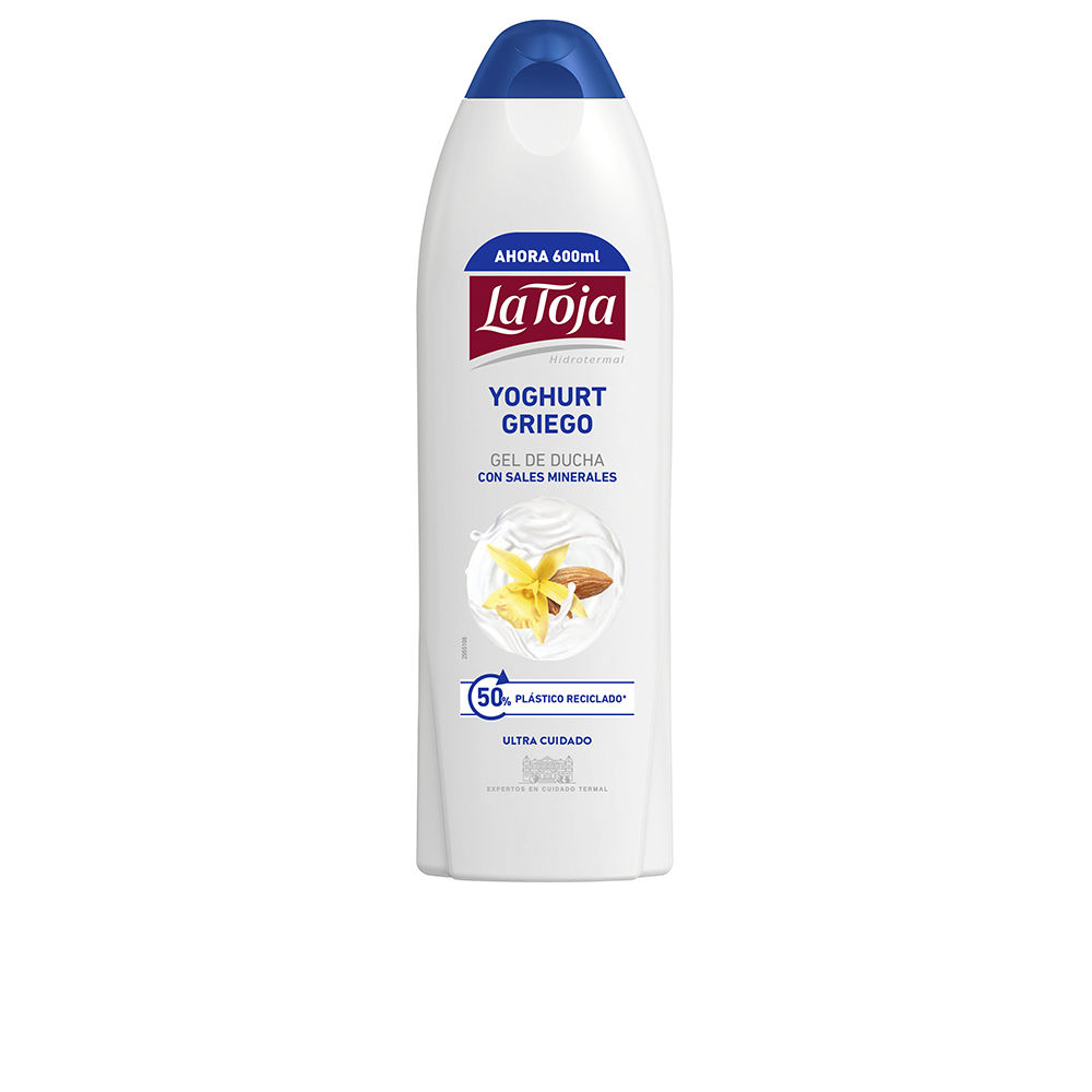 LA TOJA GREEK YOGHURT shower gel cream 600 ml