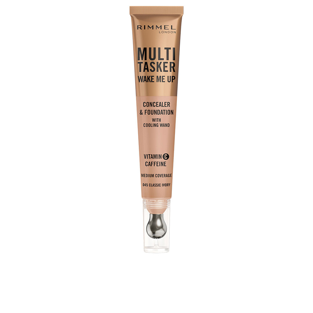 RIMMEL LONDON MULTITASKER WAKE ME UP concealer and foundation #Classic Ivory 20 ml