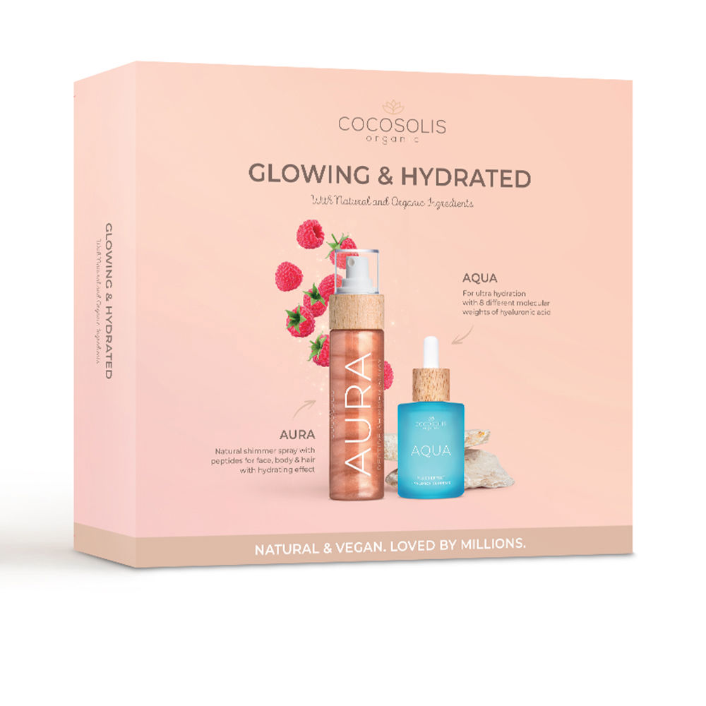 COCOSOLIS GLOWING & HYDRATED CASE 2 pcs