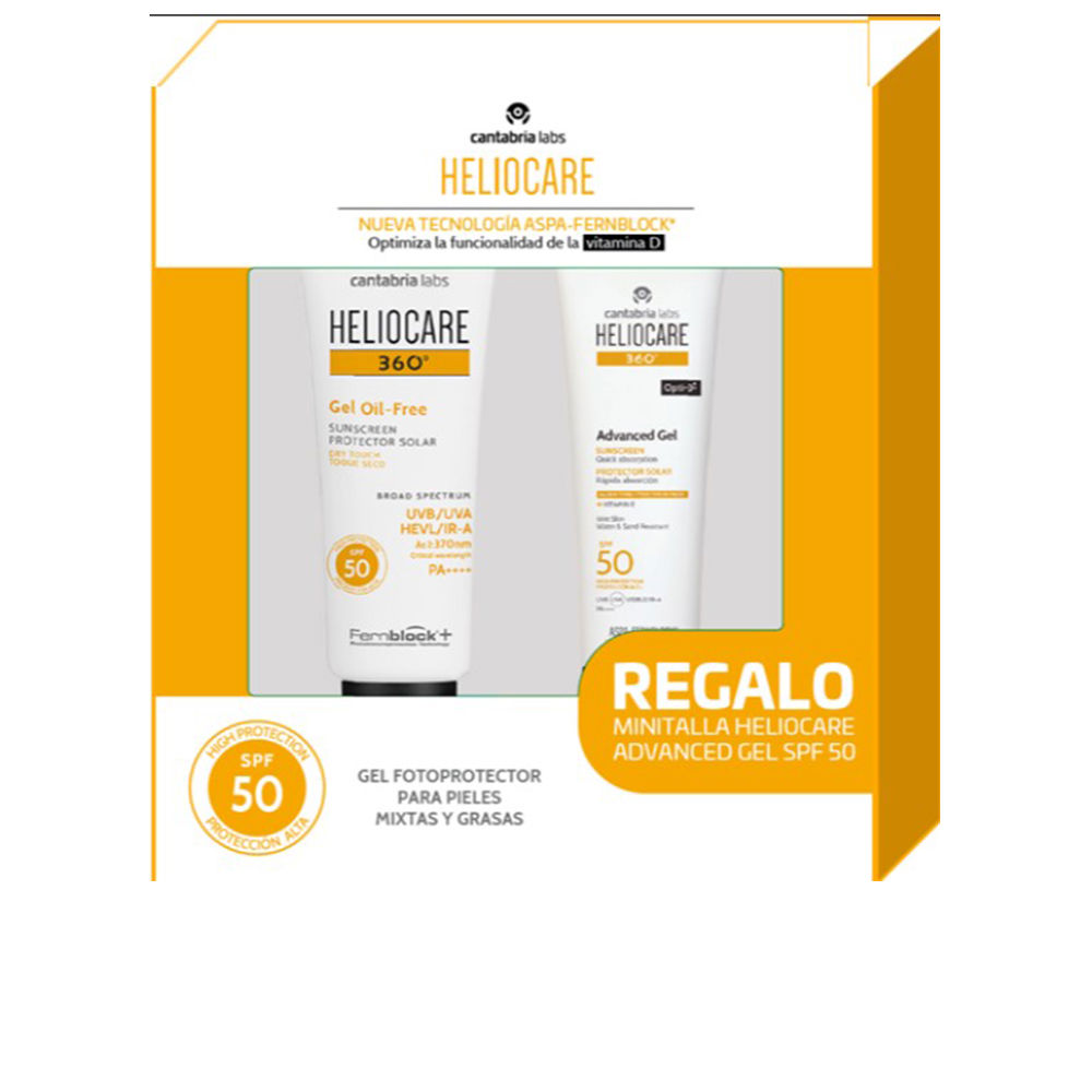 HELIOCARE HELIOCARE 360º OIL-FREE GEL SPF50 CASE 2 pcs
