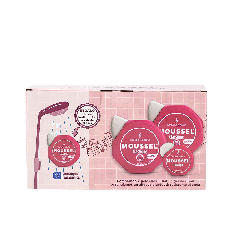 MOUSSEL MOUSSEL CLASSIQUE SHOWER GEL CASE 3 pcs