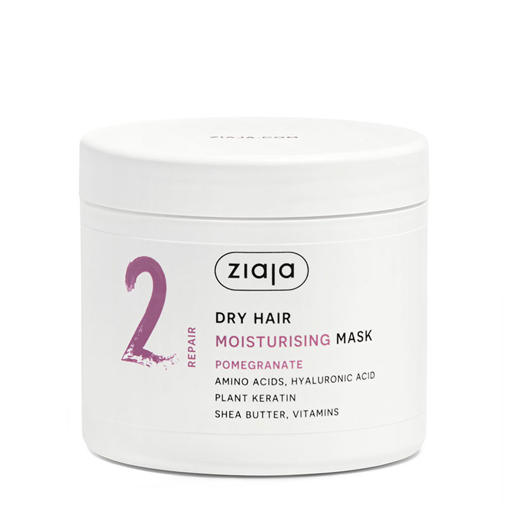 ZIAJA PLANT ESSENTIALS Pomegranate Hydrating Hair Mask 350 ml