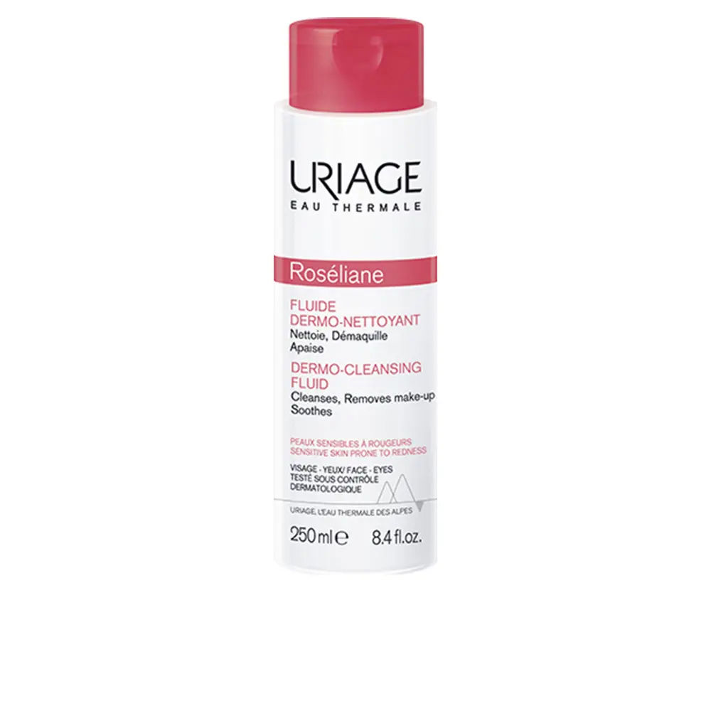 URIAGE ROSELIANE Anti-redness facial cleanser with CALENDULA, ROSE AND APRICOT OIL 250 ml