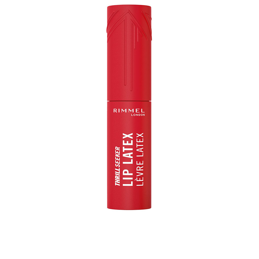 RIMMEL LONDON THRILL SEEKER LIP LATEX lip gloss #400-Rimmel Red 6 ml