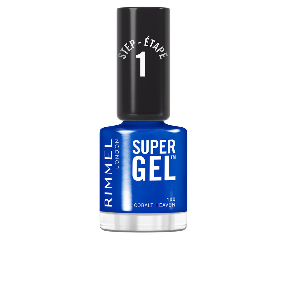 RIMMEL LONDON SUPER GEL nail polish #100-Cobalt Heaven 12 ml
