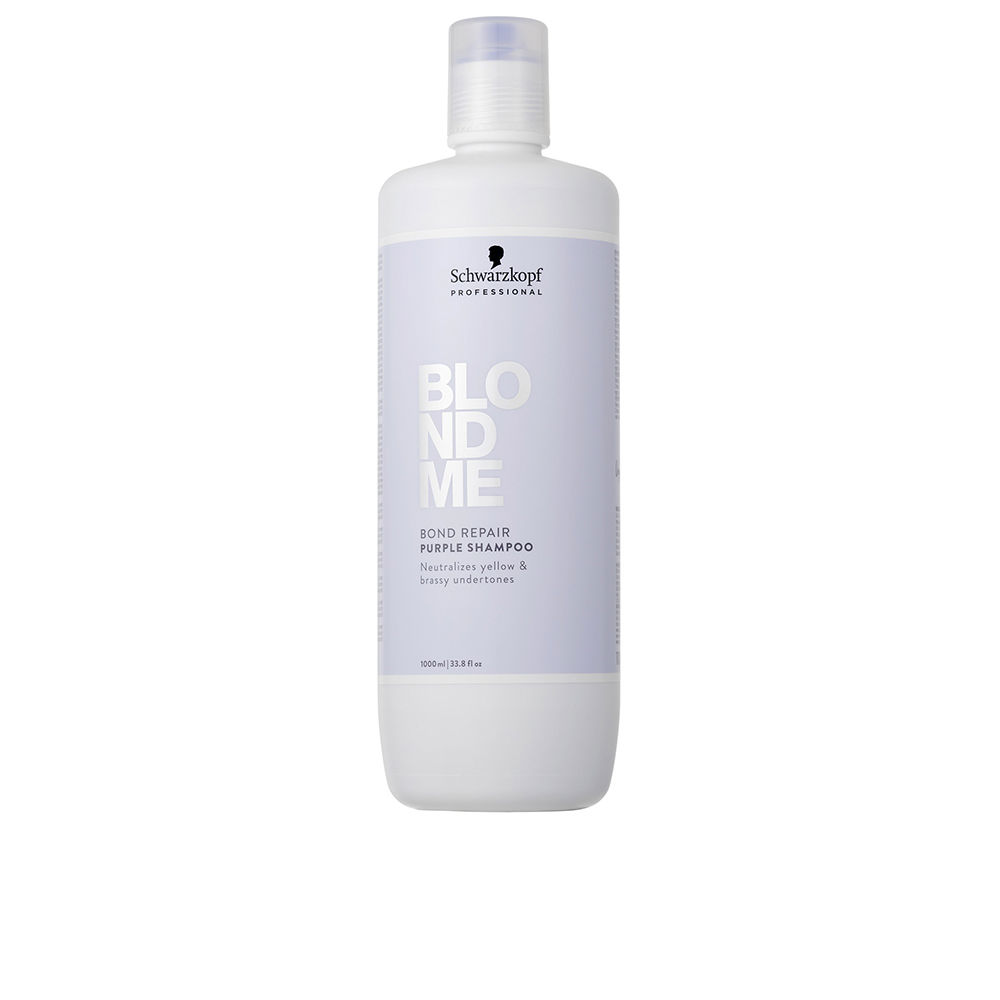 SCHWARZKOPF BLONDME BOND REPAIR champú morado 1000 ml
