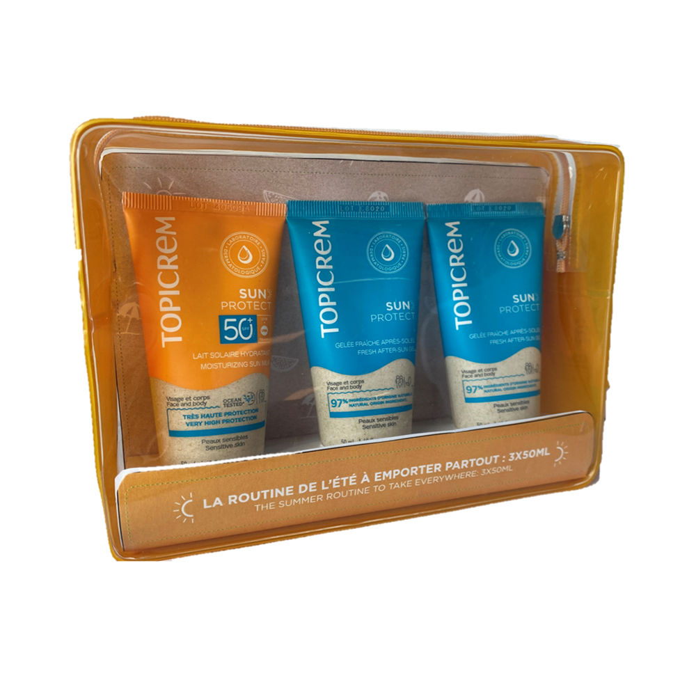 TOPICREM SUN PROTECT SPF50+ CASE 3 pcs