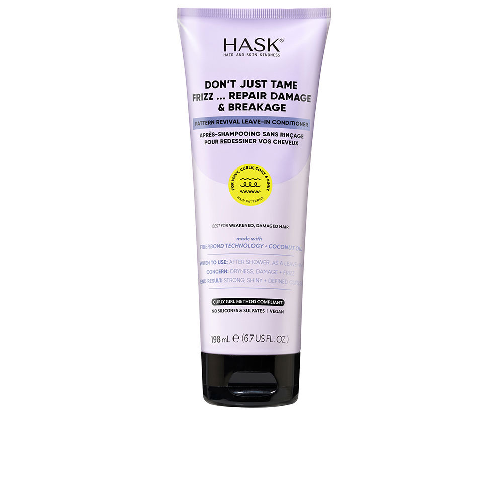 HASK TEXTURE anti-frizz leave-in conditioner 198 ml