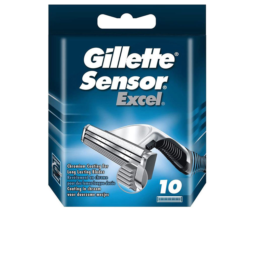 GILLETTE SENSOR EXCEL charger 10 refills