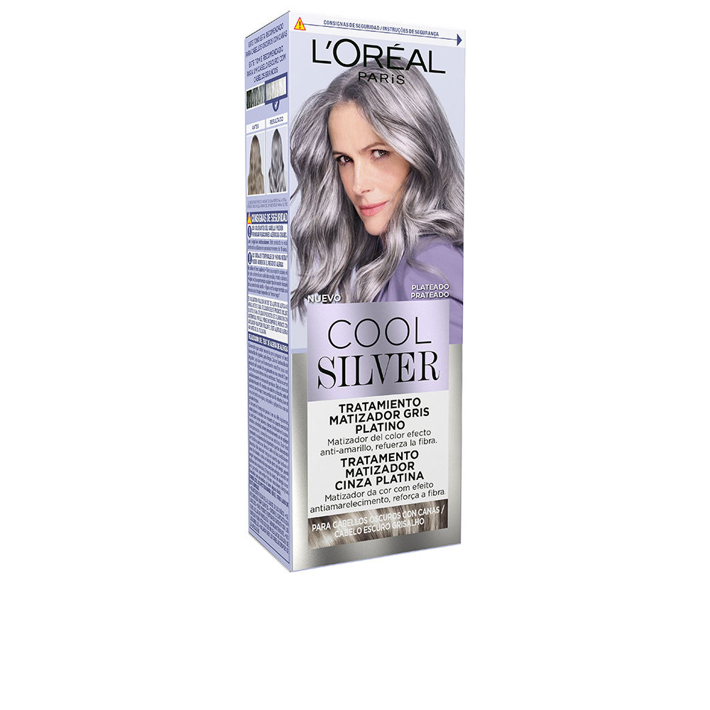 L'ORÉAL PARIS COOL SILVER platinum gray toning treatment #Silver 1 u