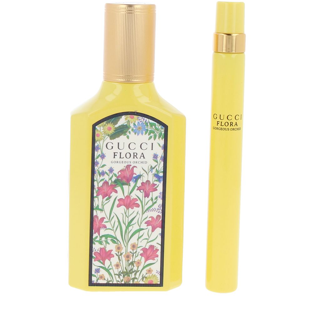 GUCCI GUCCI FLORA GORGEOUS ORCHID CASE 2 pcs 50ml Eau de Parfum spray + 10ml Eau de Parfum spray