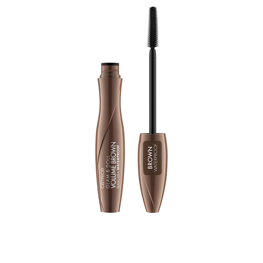 CATRICE GLAM&DOLL máscara de pestañas volumen waterproof #brown 10 ml