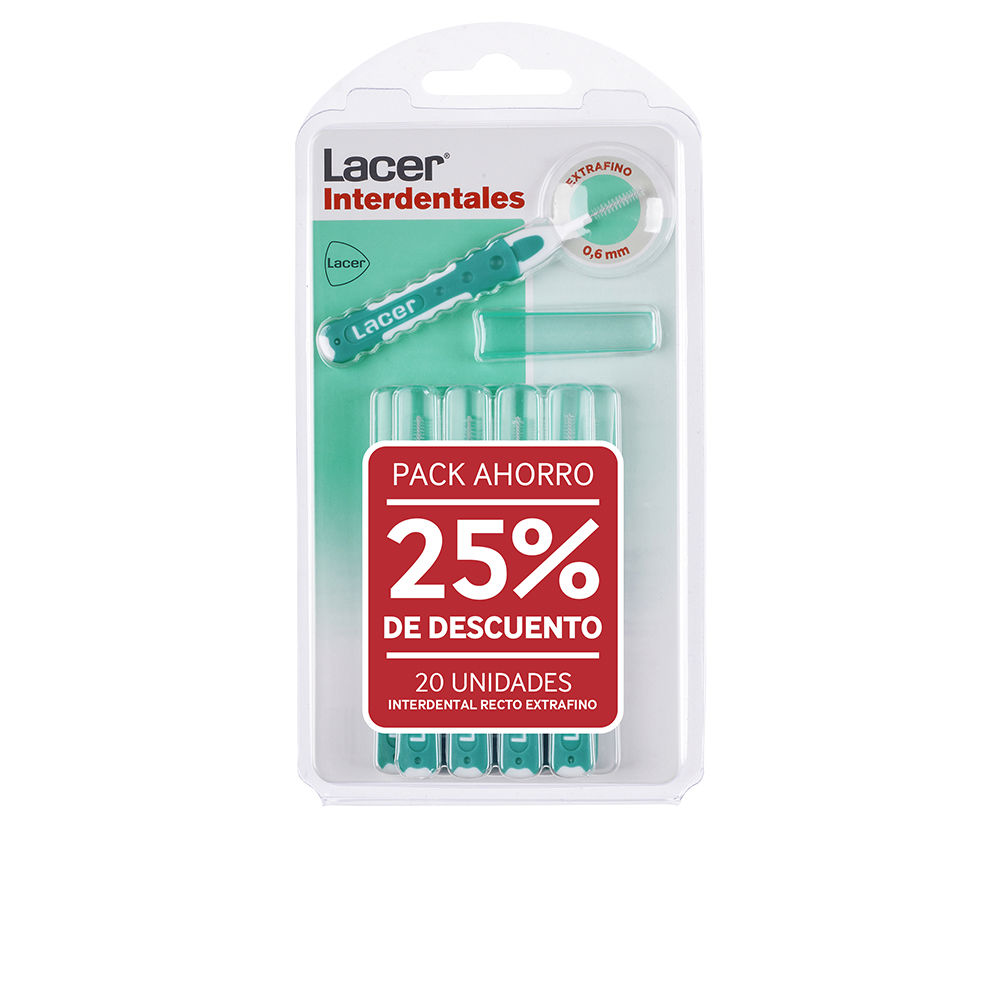 LACER EXTRA-FINE ANGULAR INTERDENTAL #Assorted 2 x 10 units