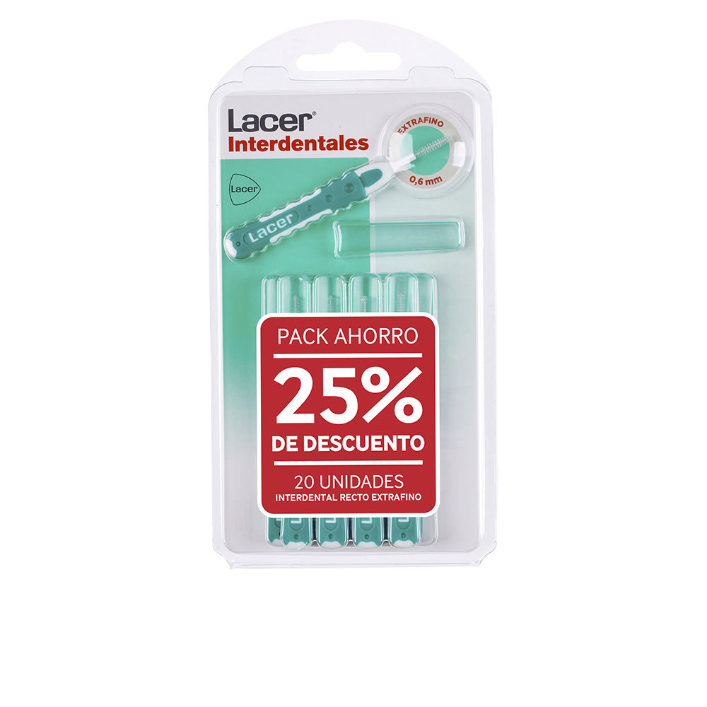 LACER INTERDENTAL STRAIGHT extra fine #assorted 2 x 10 units