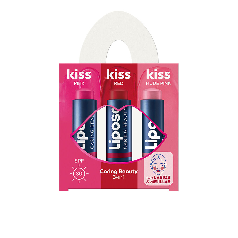 LIPOSAN KISS KISS KISS PACK 3 pcs
