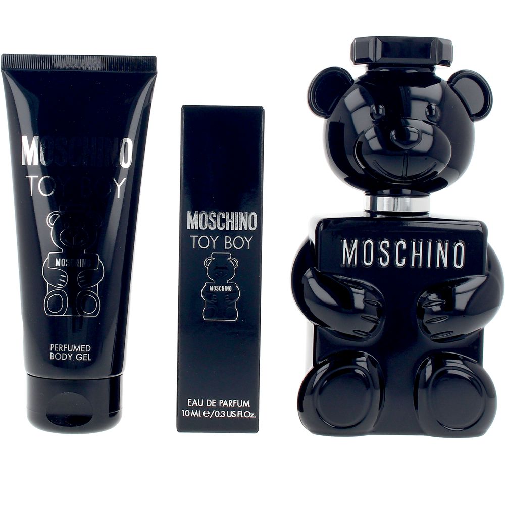 MOSCHINO TOY BOY CASE 3 pcs Eau de Parfum spray 100 ml + Shower Gel 100 ml + Eau de Parfum spray 10 ml