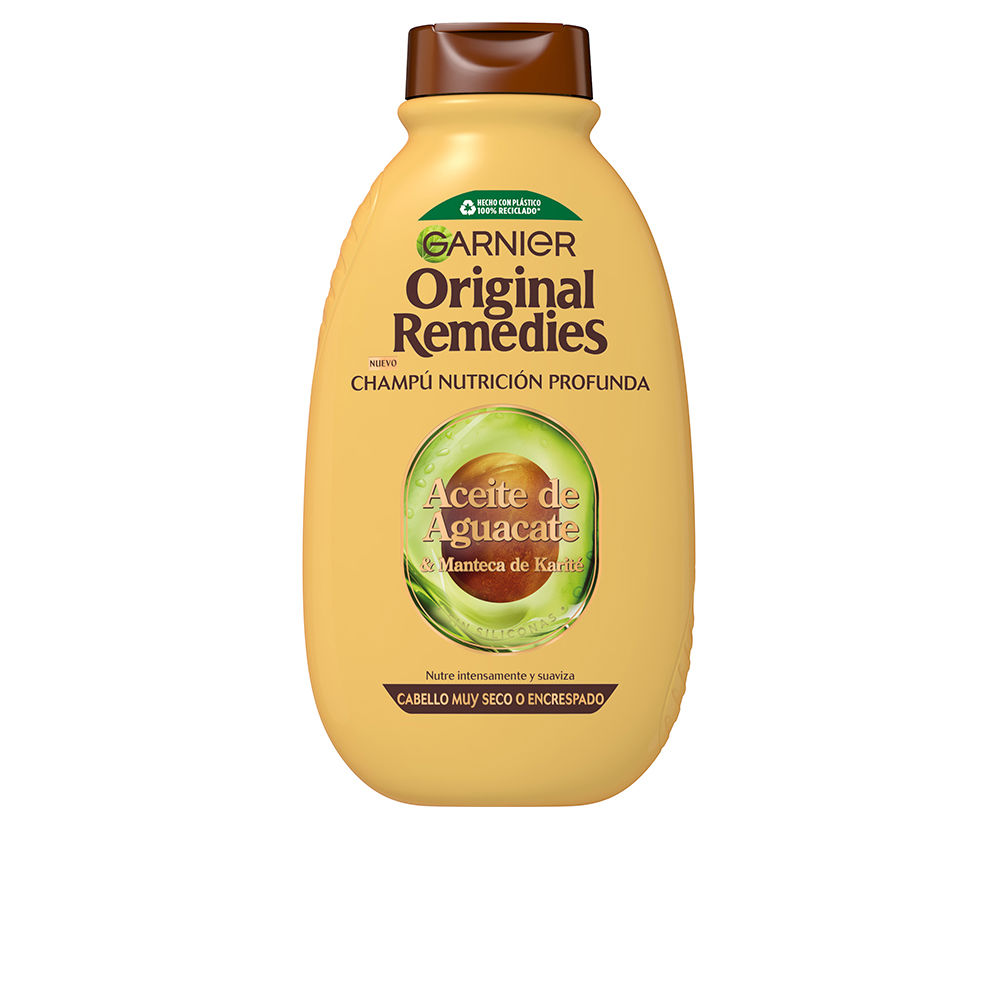 GARNIER ORIGINAL REMEDIES Avocado Oil and Shea Butter Shampoo 400 ml