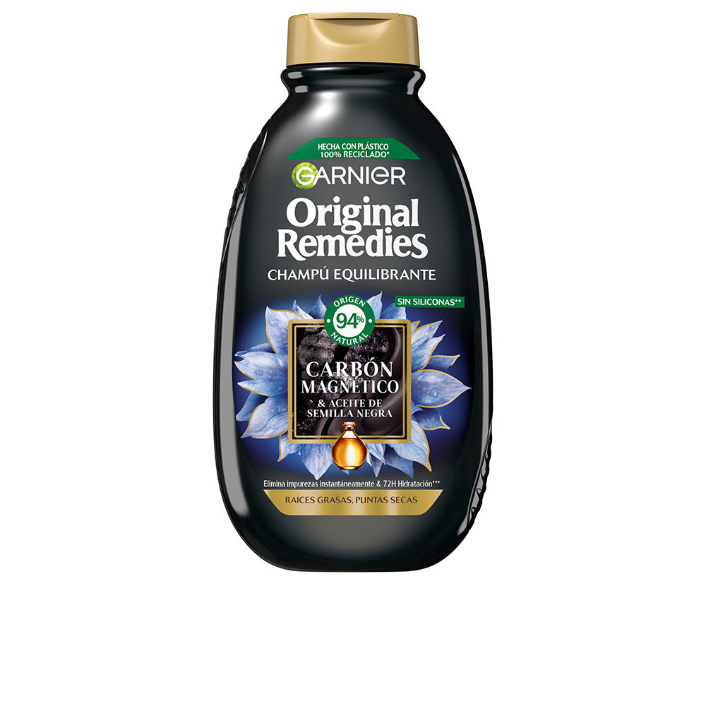 GARNIER ORIGINAL REMEDIES Magnetic Charcoal Shampoo 400 ml