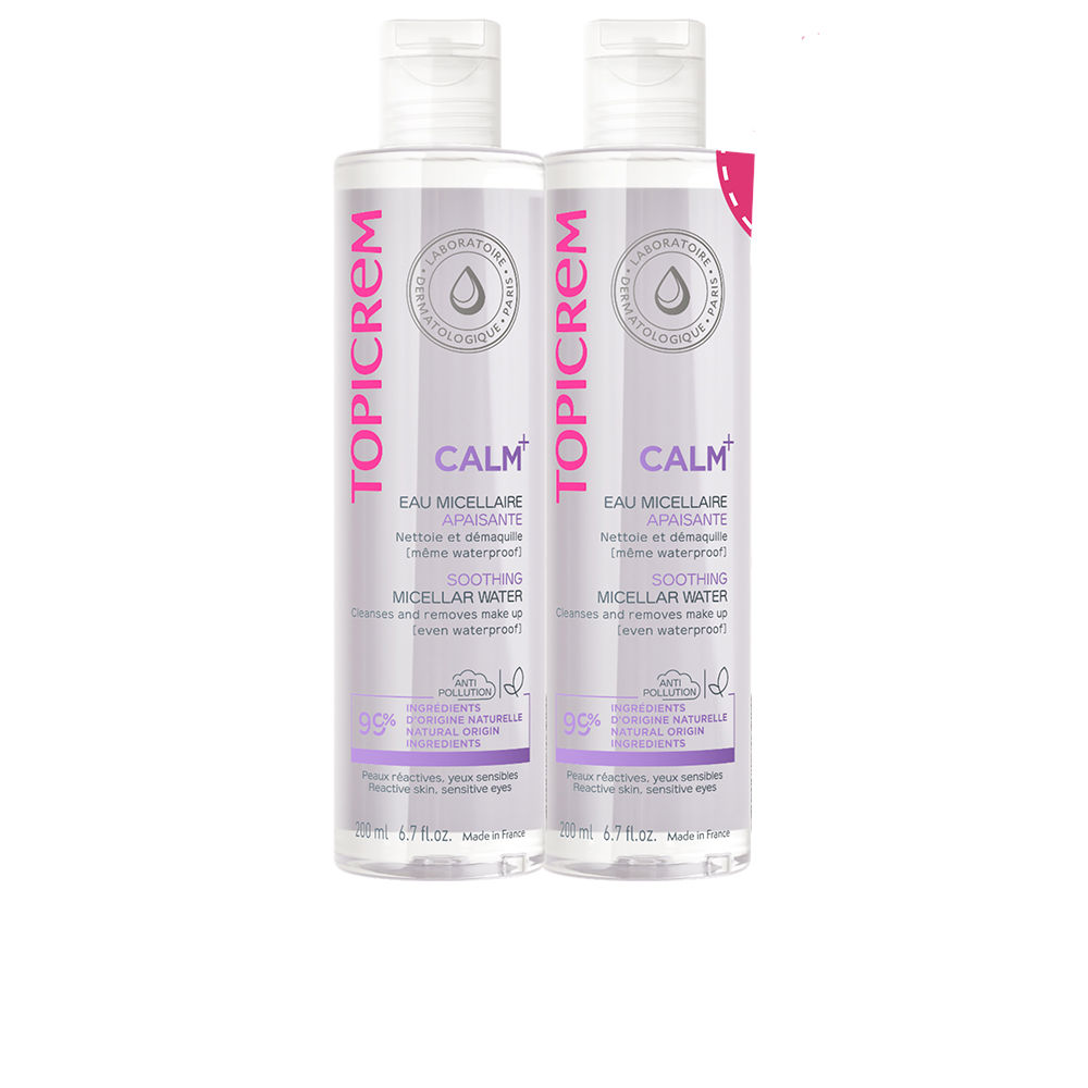 TOPICREM CALM+ soothing micellar water pack 2 x 200 ml