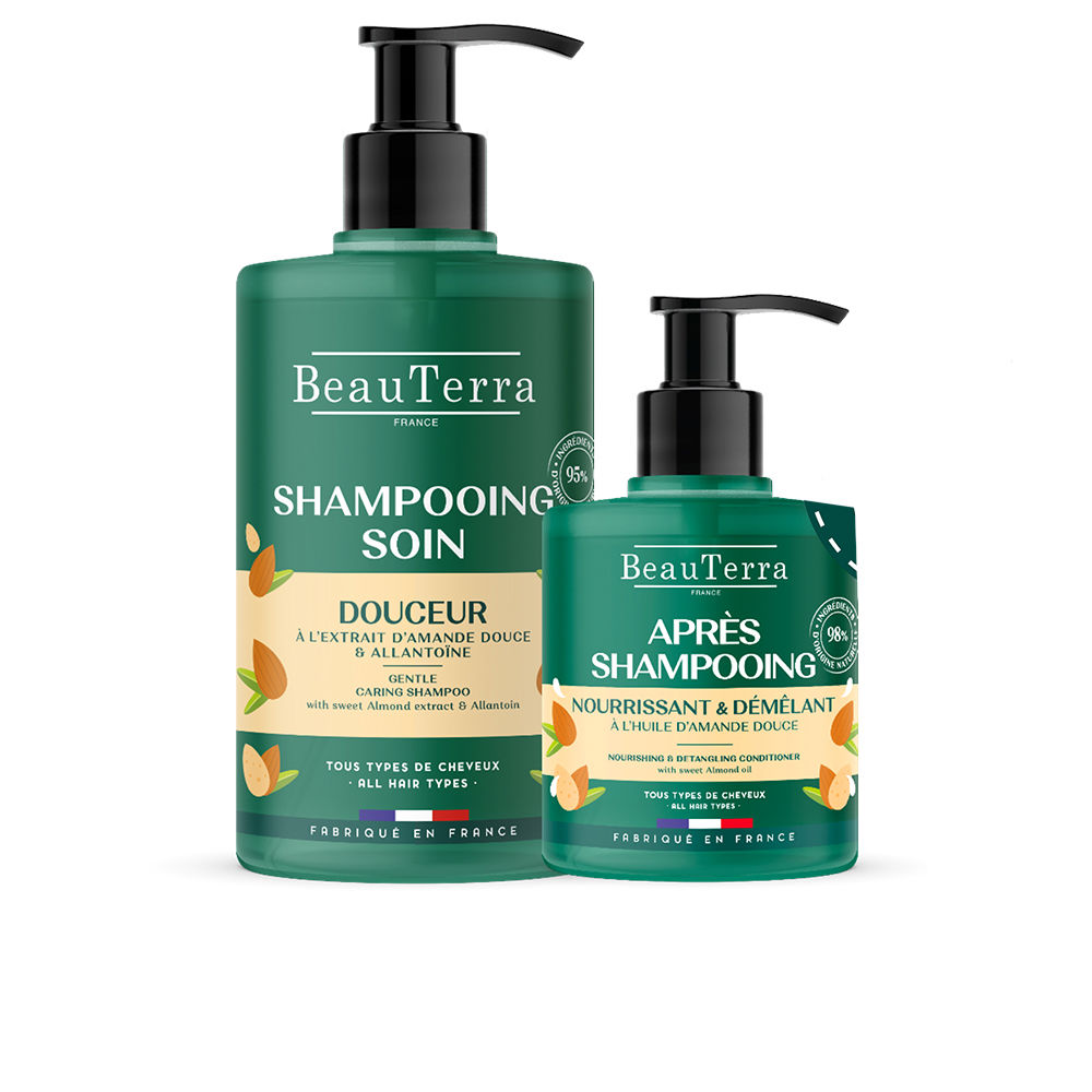BEAUTERRA EXTRA-DOUX FORTIFIING SHAMPOO 750 ML + CONDITIONER 500 ML PACK 2 pcs