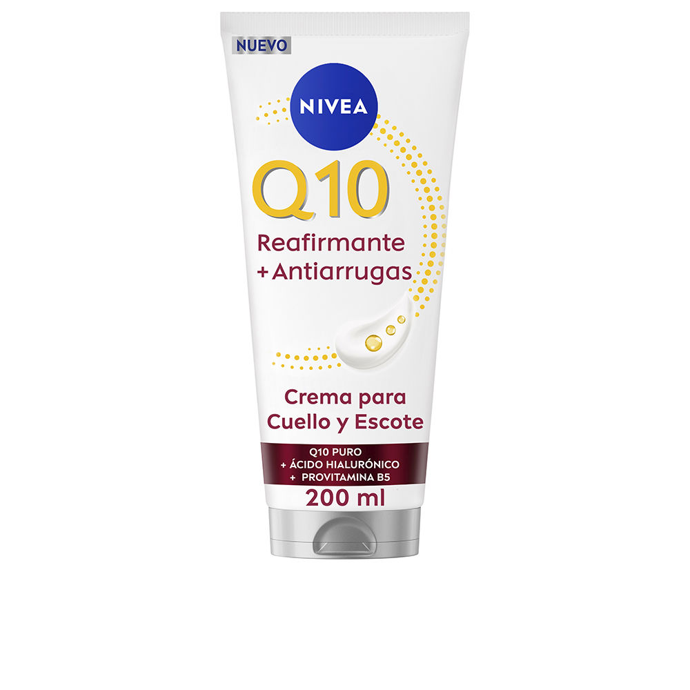 NIVEA Q10+ Firming anti-wrinkle cream for neck and décolleté 200 ml