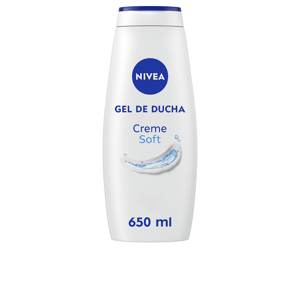 NIVEA CREME SOFT gel shower cream 650 ml