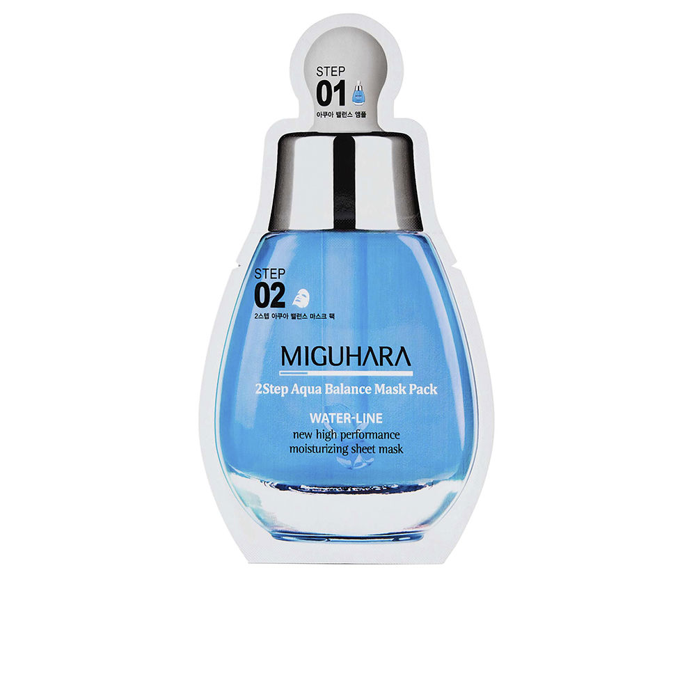 MIGUHARA 2 STEP AQUA BALANCE MASK PACK 2 u